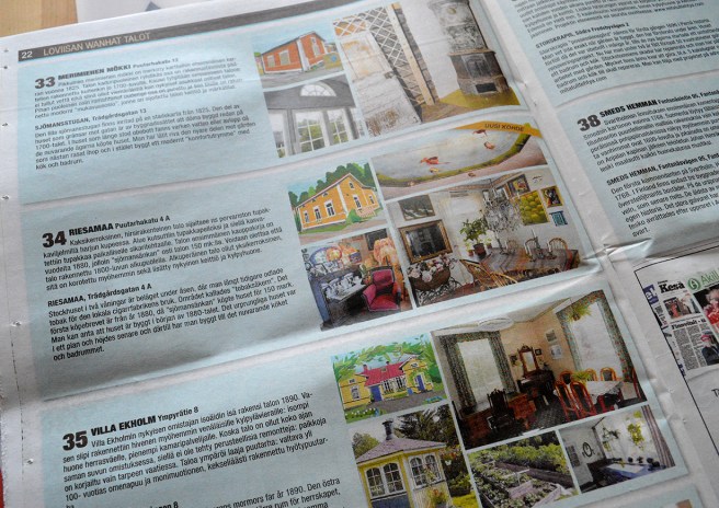 En del av husen jag besökte och fotograferade.