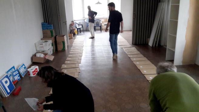 Lite suddig bild, ljuset räckte inte till - eller kanske motljuset störde.