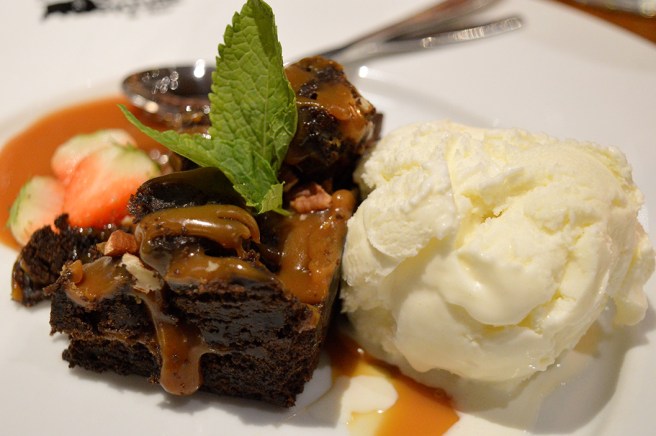 En mättande efterrätt.