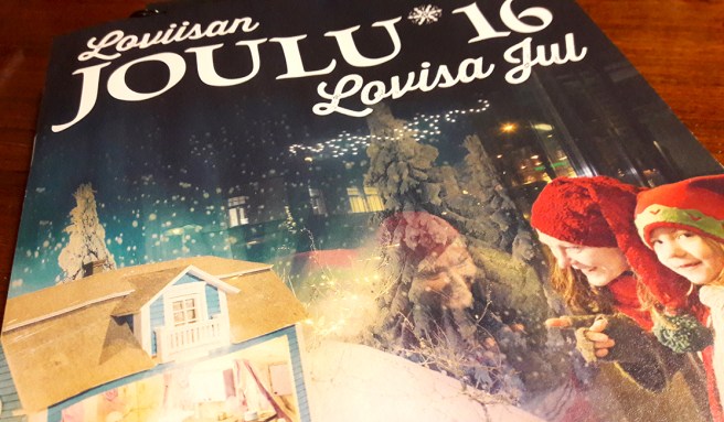 Det händer en hel massa under några veckors tid inför jul i Lovisa.