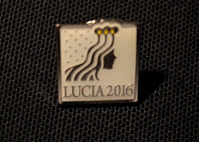 Folkhälsans luciamärke 2016.