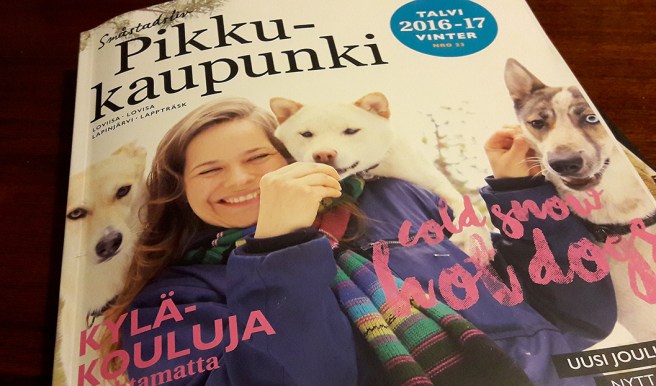 Tidningen Småstadsliv/Pikkukaupunki är en underbar tidskrift som kommer ut ett par gånger per år.