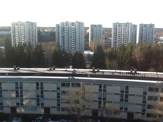 Hälsningar från ett soligt Täby! 