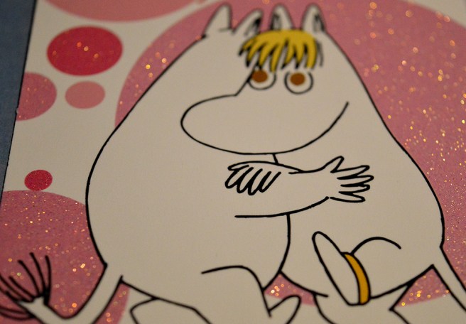 Motivet är en del av ett vykort som jag köpte i Borgå i dag. 