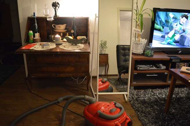 En brutalt ärlig vardagsbild.