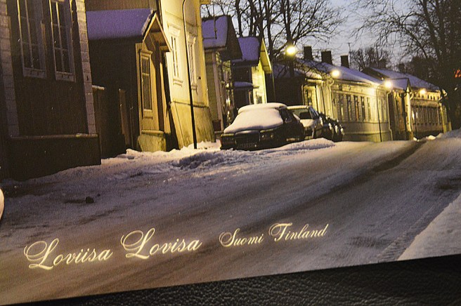 Det här kortet for i väg till Storbritannien.