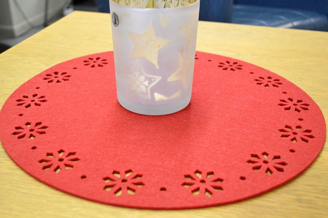 Här hänger julkänslan kvar en aning.