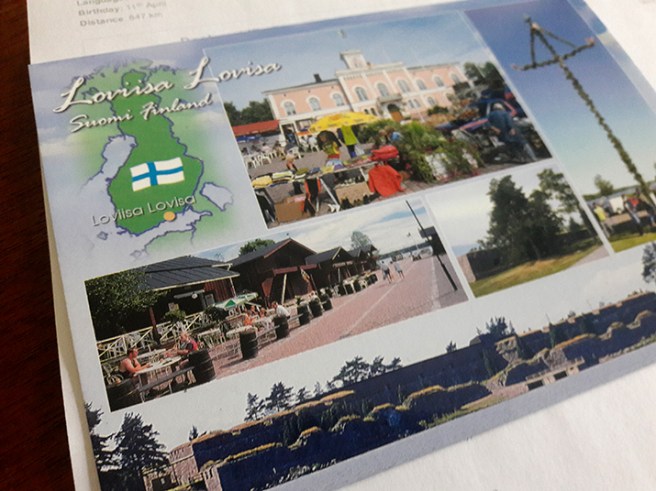 Det är kortet far i väg till Moskva.