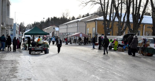 Jippot gynnades av vädret. Några minusgrader, tack och lov varken snöstorm eller regn :-)